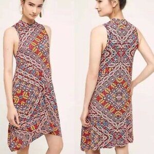 Anthropologie - Maeve Mock Neck Shift Dress